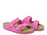 Birkenstock Arizona fuchsia tulip wildleder Seite