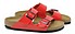 Birkenstock Arizona lack kirsche Seite