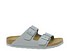 Birkenstock Arizona saffiano stone coin grau