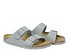 Birkenstock Arizona saffiano stone coin grigio Lato