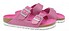 Birkenstock Arizona schimmernde fuxia tulpe Seite