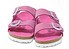 Birkenstock Arizona shimmering fuchsia tulip Front