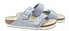 Birkenstock Arizona nebbia viola scintillante Lato