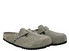 Birkenstock Boston concrete gray morbido Lato