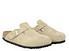 Birkenstock Boston sandcastle sand wildleder Seite