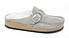 Birkenstock Buckley Shearling Stone Coin Grau