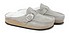 Birkenstock Buckley Shearling stone coin grigio Lato