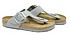 Birkenstock Gizeh Big Buckle dove grigio nabuck Lato