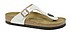 Birkenstock Gizeh Graceful Perle Weiss