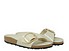 Birkenstock Madrid Big Buckle high shine ecru Seite