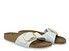 Birkenstock Madrid Big Buckle weiss lack Seite