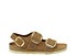 Birkenstock Milano Big Buckle cognac fetteleder