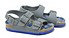 Birkenstock Milano Kids desert soil grau camo Seite