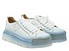 BnG Real Shoes La Perla Sfumata himmel weiss Seite