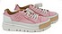 BnG Real Shoes La Rosetta white pink leather Side