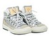BnG Real Shoes La Yeti brillante silber Seite