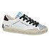 Crime London Distressed Women Weiss Silver Schwarz