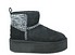 EMU Australia Stinger Knit Flatform Black