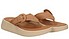 FitFlop Toe Post Buckle Canvas latte tan braun Seite