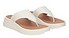 FitFlop Toe Post Leather crema Lato