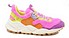 Flower Mountain Kotetsu Woman eco fur bordeaux fuxia