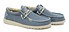 Hey Dude Wally Braided blue night Side