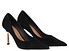 Kurt Geiger Bank Court black suede leather Side