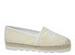 Kurt Geiger Kurt Cleated Espadrille bianco denim