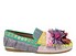 Kurt Geiger Pom Pom Moccasin mix color camoscio