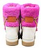 La Mondiale Zermatt fuxia off white Back