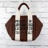 Manikomio Dsgn Lady24 Genuine Leather Kinder Dunkelbraun Weiss