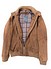 Minoronzoni Giubbino Zip Suede brown Front