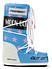 Moon Boot® Icon Retrobiker pink stars azzurro