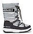 Moon Boot® JR Girl Quilted WP silver black