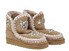 MOU Eskimo Wool Stars Rhinest pink brown Side
