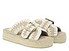 MOU Jute Sandal rosa sand Seite