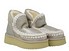 MOU Mini Eskimo Platform Boot stone metallic Side