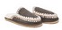 MOU Slipper Full Eskimo Stitc pink brown Side