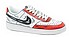 Nike Customized Court Vision Low Custom White Rosso