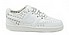 Nike Customized Court Vision Low Custom Total White Studs