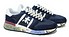 Premiata Lander var 5675 blue beige Side