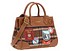 Rue Madam Paris Charmonix Mini Tote Bag tartan orange Lato