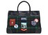 Rue Madam Paris Charmonix Tote Bag tartan green