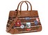 Rue Madam Paris Charmonix Tote Bag tartan orange Lato