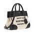 Rue Madam Paris Riviera Mini Tote Bag canvas schwarz Seite