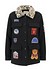 Rue Madam Paris Safari Winter Jacket Black