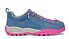 Scarpa Mojito Kid denim blu fuxia Davanti