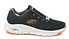 Skechers 232601 Arch Fit Takar Nero Arancione