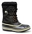 Sorel 1964 Pac Nylon Schwarz Tusk