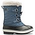 Sorel Yoot Pac Nylon WP Blau Uniform Schwarz